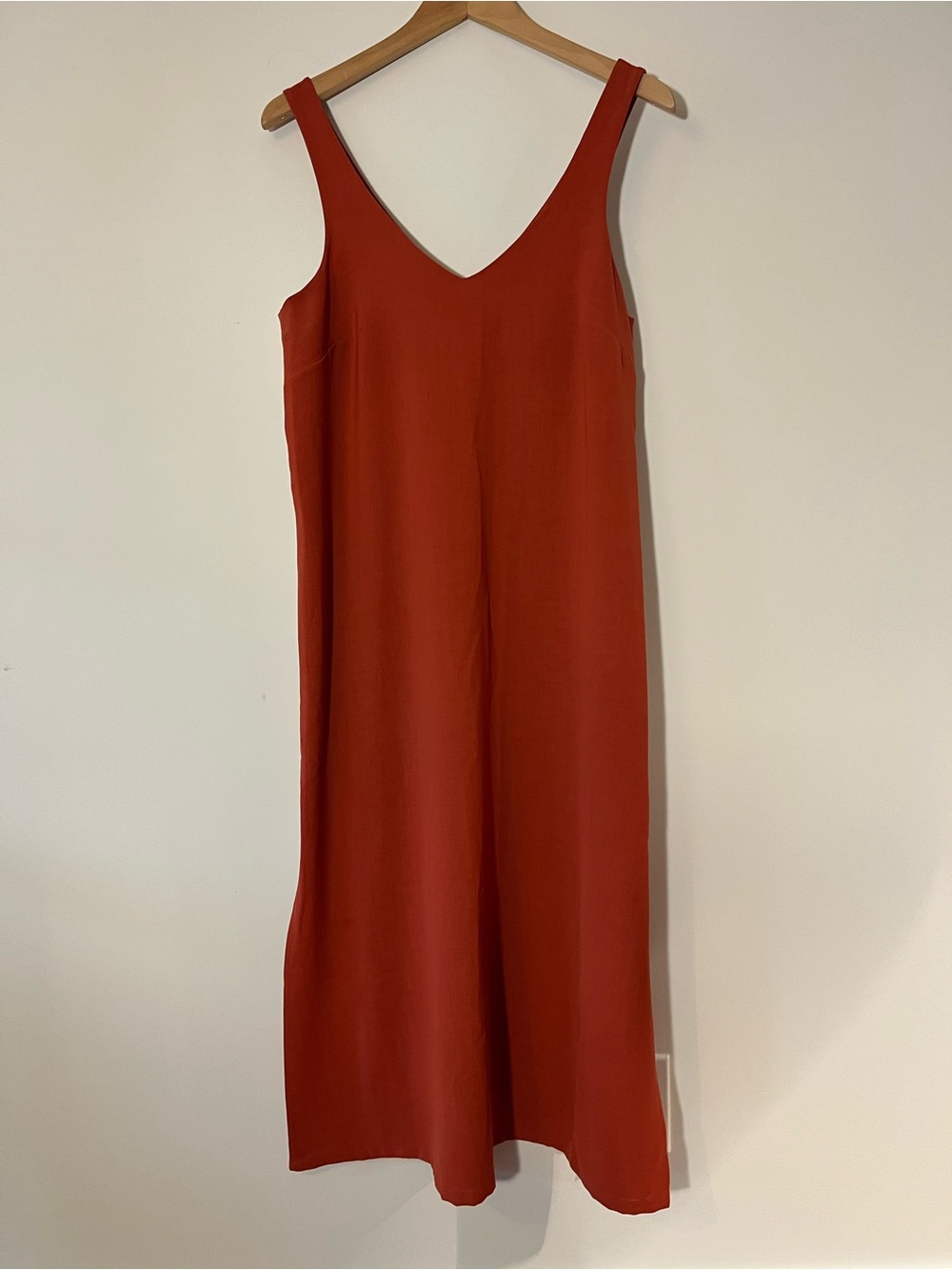 lululemon athletica Sleeveless V‑Neck Maxi Dress in Rust